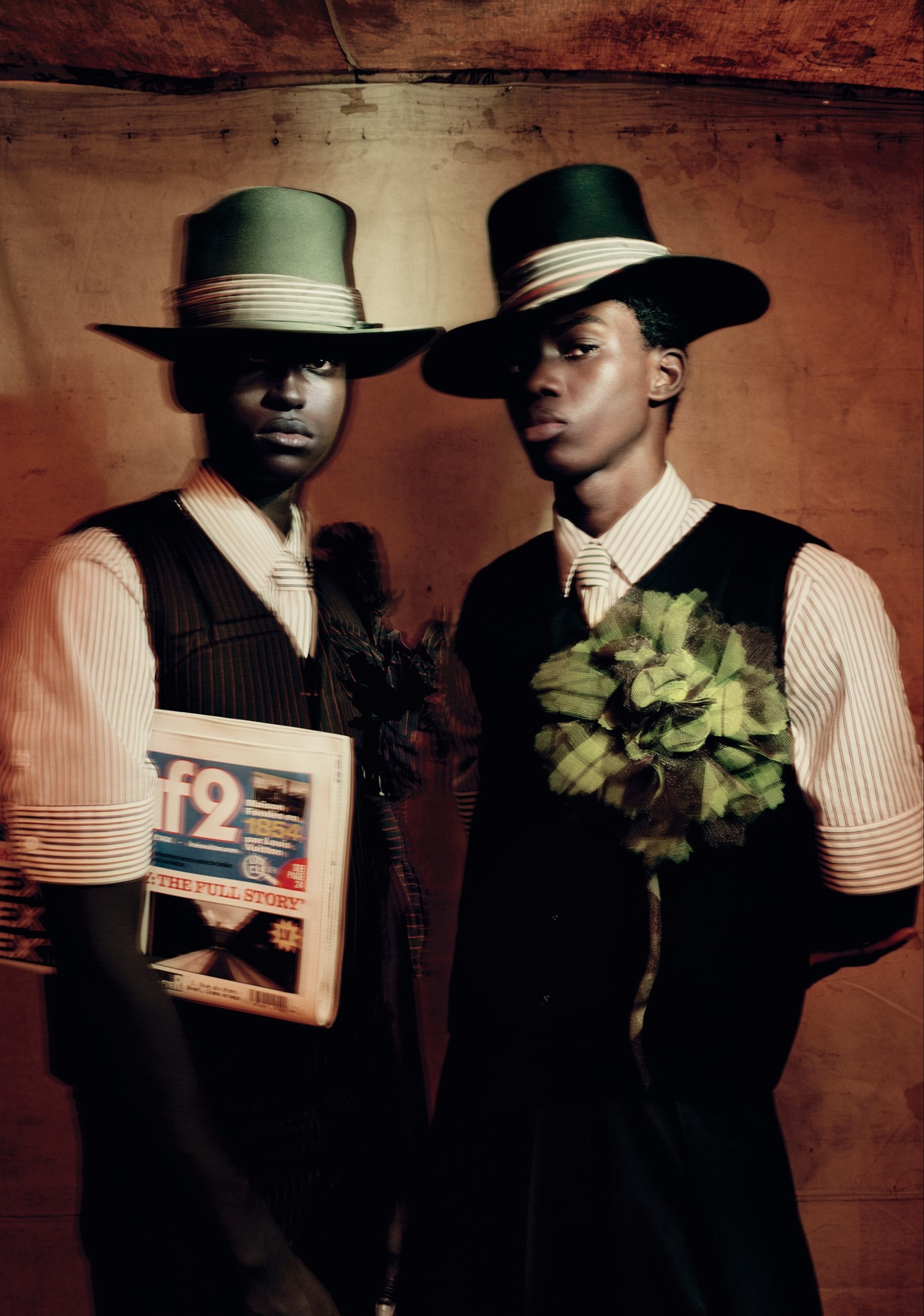 Louis Vuitton Ib Kamara stylist Paolo Roversi photographer